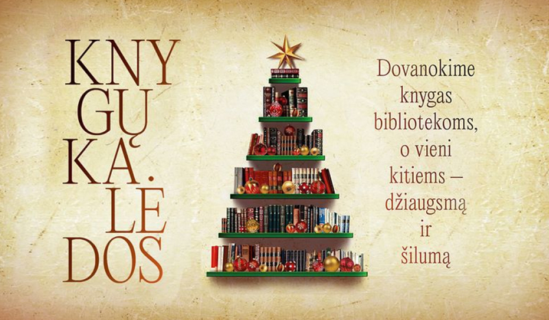 Kviečiame prisijungti prie tradicinių „Knygų Kalėdų“